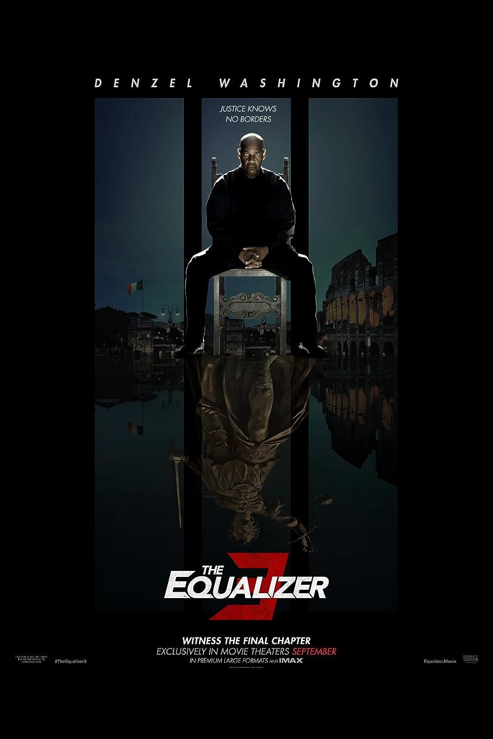The Equalizer 3 movie poster